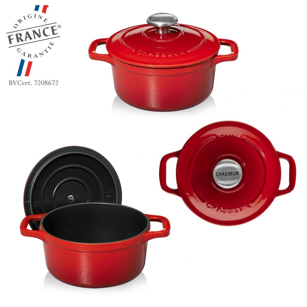 Chasseur - Round Casserole - Ruby Chasseur - Round Casserole - Ruby