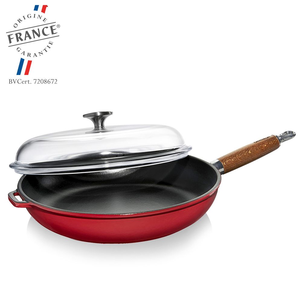 Chasseur - Frypan with Glass Lid 28 cm Chasseur - Frypan with Glass Lid 28 cm