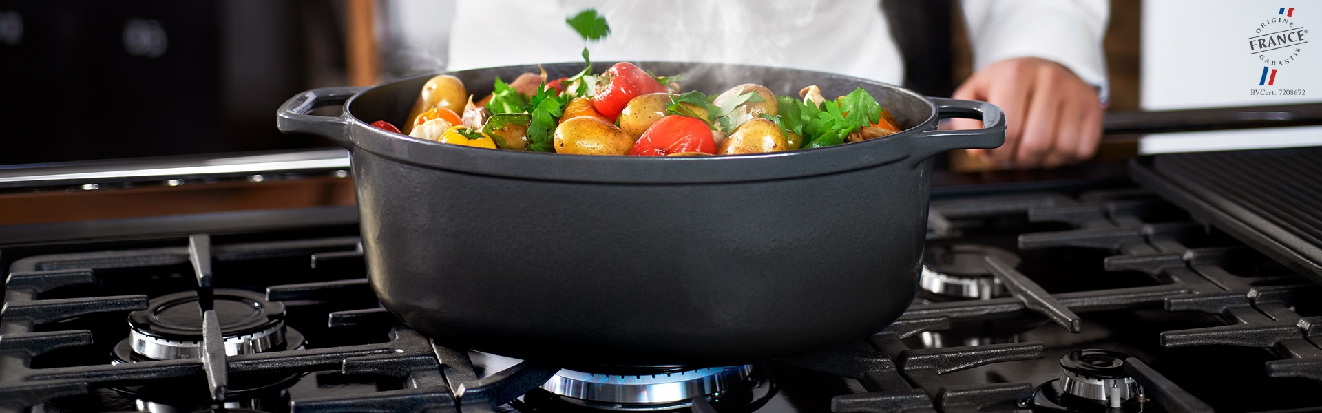 Chasseur - Cast Iron Casserole - Made in France