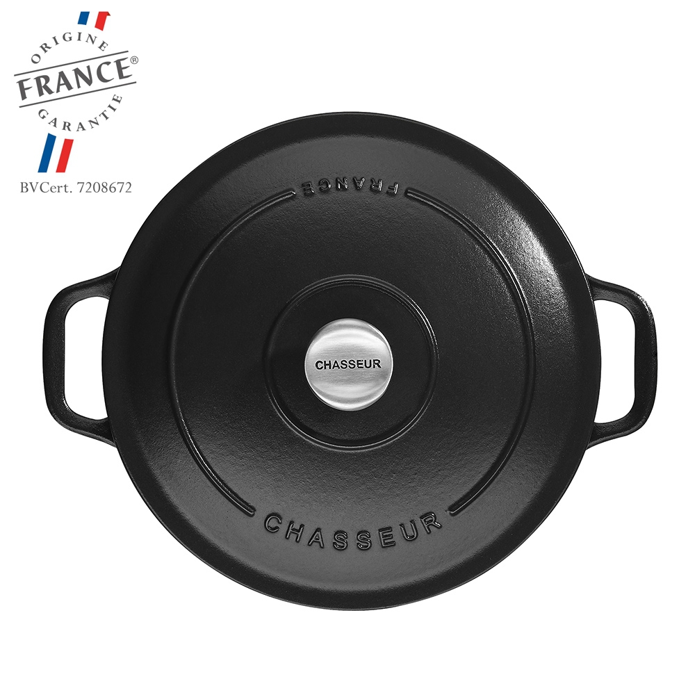 Chasseur - Round Casserole - Black Matte