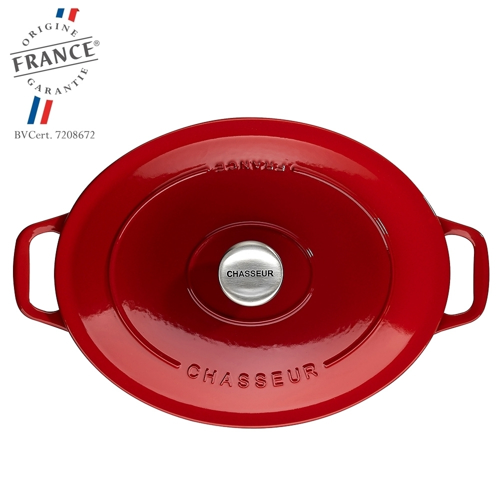 Chasseur - Oval Casserole - Red Chasseur - Oval Casserole - Red