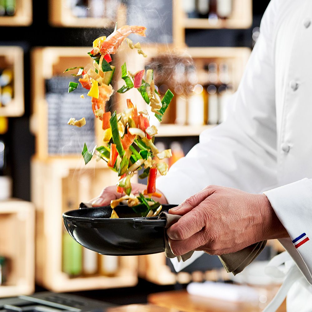 Chasseur - Wok with Glass Lid - 37 cm Chasseur - Wok with Glass Lid - 37 cm