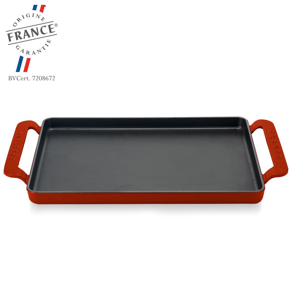 Chasseur - Rechteckige Plancha 34 x 23 cm
