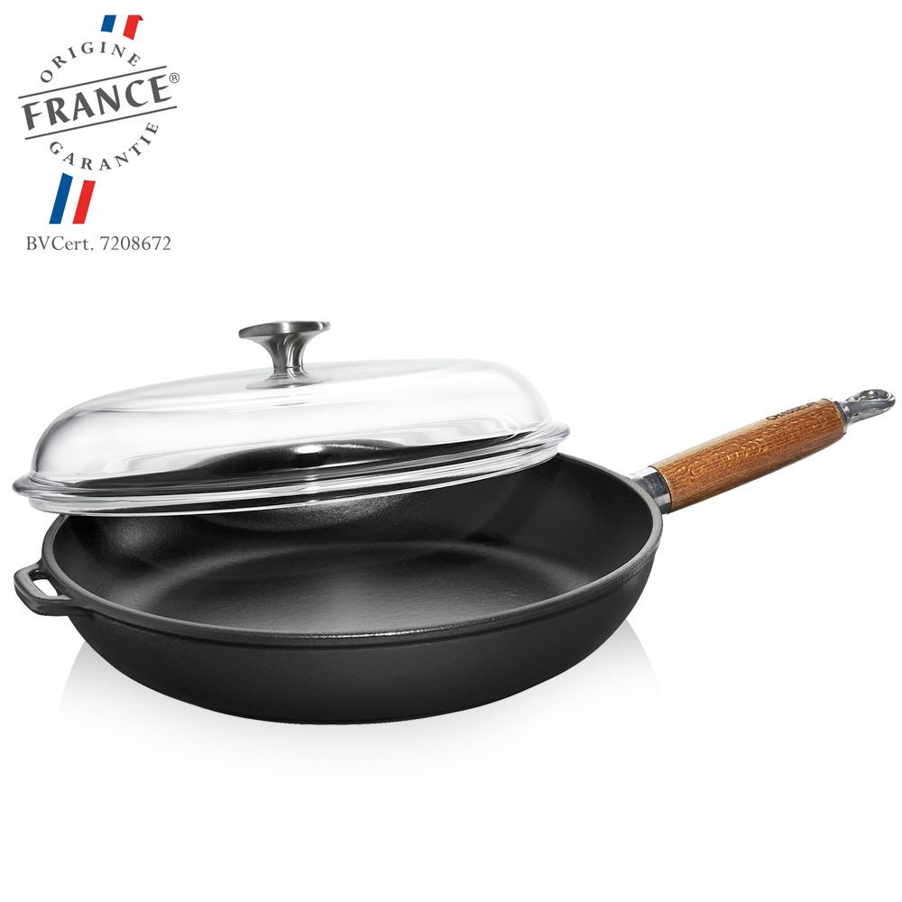 Chasseur - Bratpfanne mit Glasdeckel 28 cm