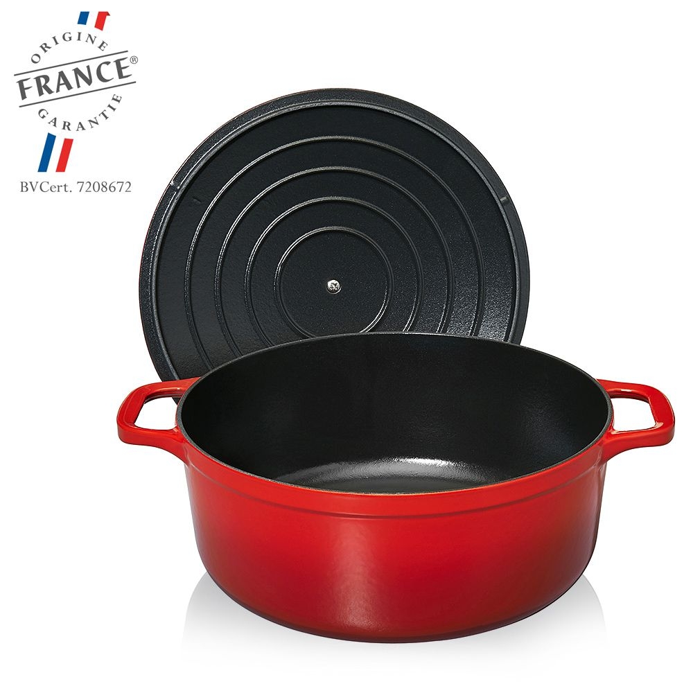 Chasseur - Round Casserole - Ruby Chasseur - Round Casserole - Ruby