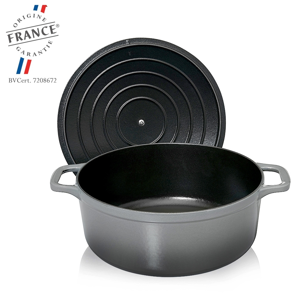 Chasseur - Round Casserole - Celestial Grey Chasseur - Round Casserole - Celestial Grey