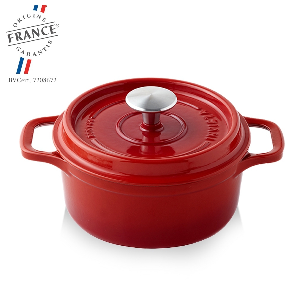 Invicta - Round Casserole - Cast Iron Rubis Invicta - Round Casserole - Cast Iron Rubis