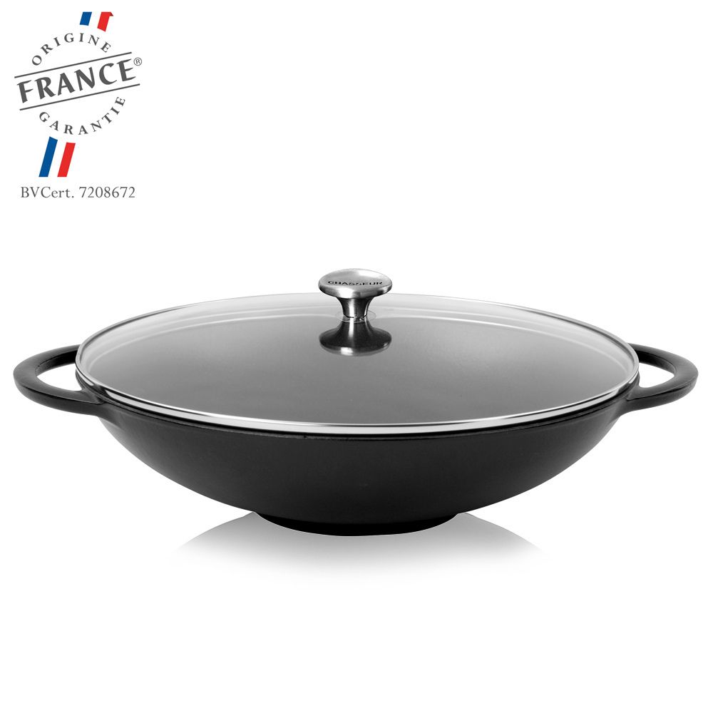 Chasseur - Wok mit Glasdeckel - 37 cm