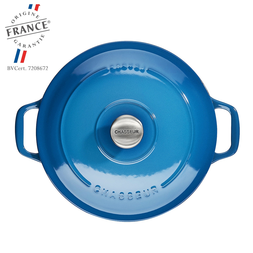 Chasseur - Round Casserole 24 cm - Blue