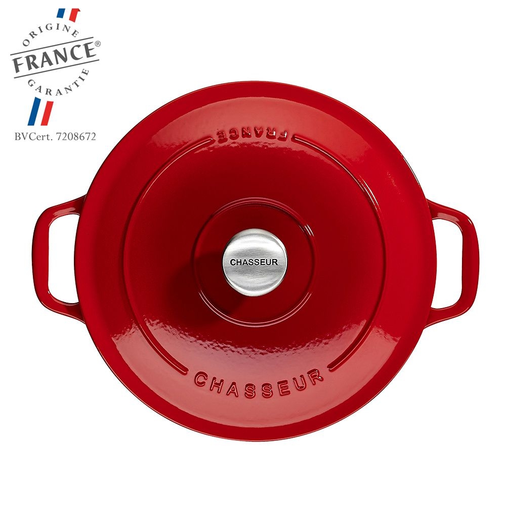 Chasseur - Round Casserole - Ruby Chasseur - Round Casserole - Ruby